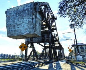 Threatening the bridge that defines the Lower 9
